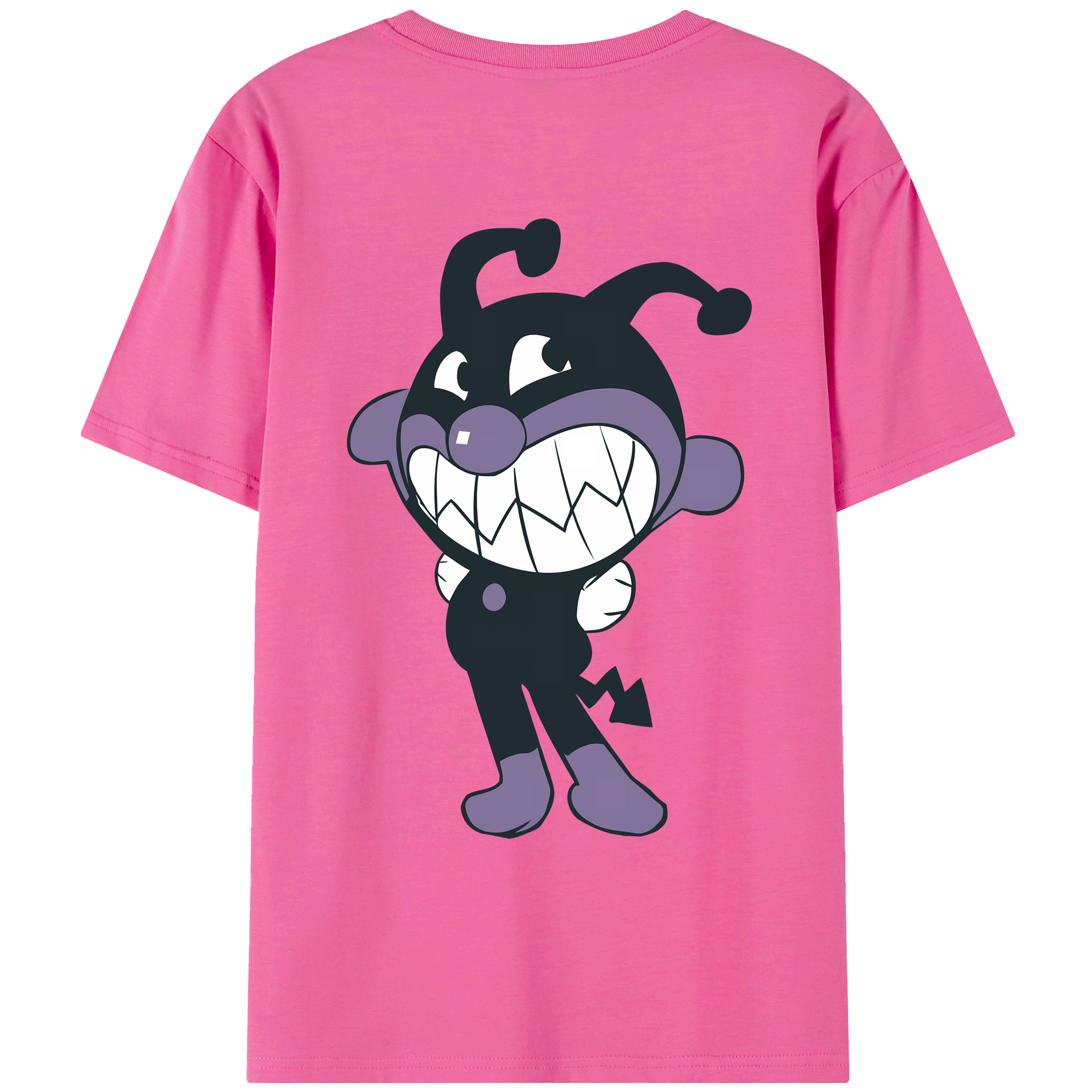 （画像用） アンパンマン Anpanman レディース半袖Tシャツ(バックプリント)